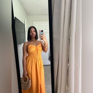 Orange Sundress